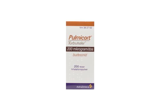 Pulmicort Turbuhaler Inhalationspulver 200 mikrogram/dos Budesonid 200 dos(er)