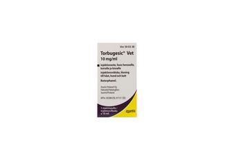 Torbugesic Vet 10 mg/ml Butorfanol, Injektionsvätska, lösning, 10 milliliter