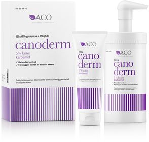 Canoderm 5 % Karbamid, Kräm, 600 gram