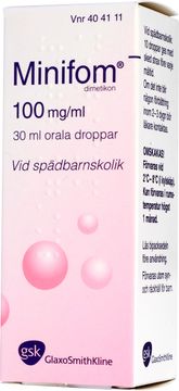 Minifom Orala droppar, emulsion 100 mg/ml 30 milliliter