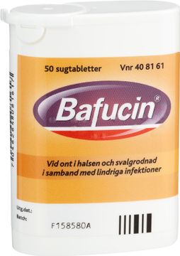 Bafucin Sugtablett, 50 st