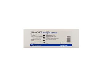 Partoxin vet. Injektionsvätska, lösning 10 IU/ml 5 x 10 milliliter