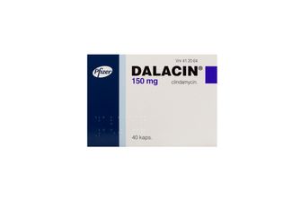 Dalacin 150 mg Klindamycin, Kapsel, hård, 40 styck