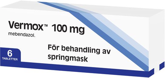 Vermox™ Mebendazol 100 mg tabletter 6 st