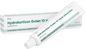 Hydrokortison Evolan 10 mg/g Hydrokortison, Salva, 50 gram
