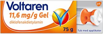 Voltaren 11,6 mg/g Diklofenak, Gel, 75 gram