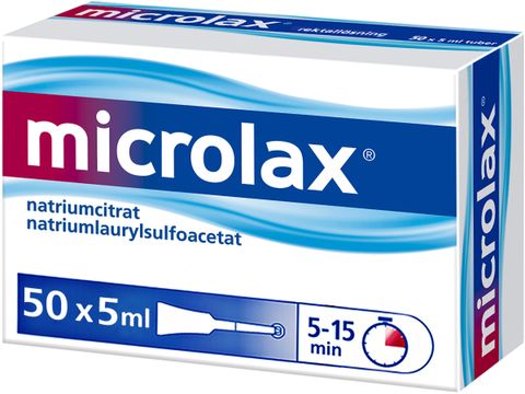 Microlax Rektallösning 50 x 5 milliliter