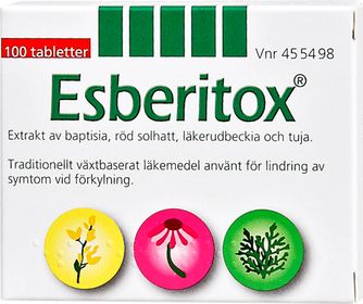 Esberitox Medel mot hosta och förkylning, Tablett, 100 tablett(er)