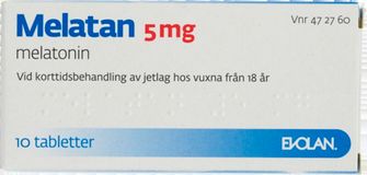 Melatan 5 mg Melatonin, Tablett, 10 tablett(er)