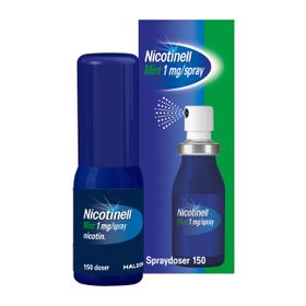 Nicotinell Mint 1 mg/spray Nikotin, Munhålespray, lösning, 1 x 150 dos(er)