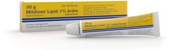 Mildison Lipid 1 % Hydrokortison, Kräm, 30 gram