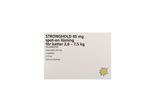 Stronghold Spot-on, lösning Orifarm AB 60 mg/ml 3 x 0,75 milliliter