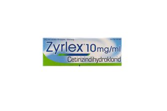 Zyrlex 10 mg/ml Cetirizin, Orala droppar, lösning, 20 milliliter