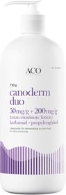 Canoderm Duo 50 mg/g + 200 mg/g Karbamid, kombinationer, Kutan emulsion, 730 gram