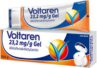 Voltaren 23,2 mg/g Diklofenak, Gel, 100 gram