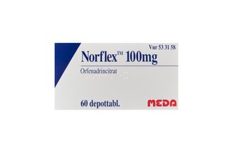 Kop Norflex Depottablett 100 Mg 60 Styck Pa Kronans Apotek