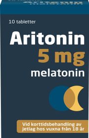 Aritonin 5 mg Melatonin, Filmdragerad tablett, 10 tablett(er)