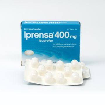 Iprensa 400 mg Ibuprofen, kapsel mjuk, 20 st