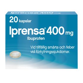 Iprensa 400 mg Ibuprofen, Kapsel, mjuk, 20 kapsel/kapslar