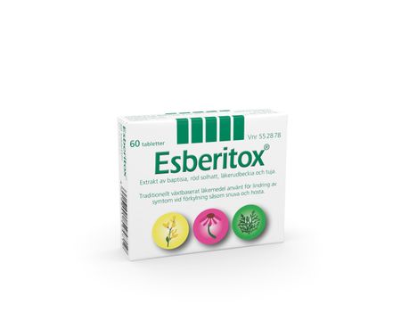 Esberitox Växtbaserat läkemedel, tablett, 60 st