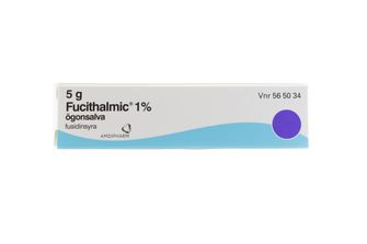 Fucithalmic 1 % Fusidinsyra, Ögonsalva, 5 gram