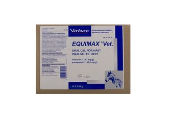 Equimax vet Ivermektin, kombinationer, Oral gel, 12 x 7.49 gram