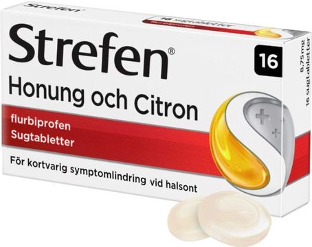 Strefen 8,75 mg Flurbiprofen, sugtablett, 16 st