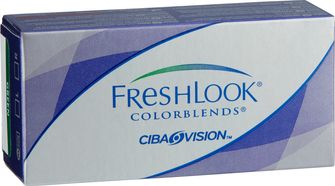 Freshlook Colorblends Färglins green utan styrka 1 par