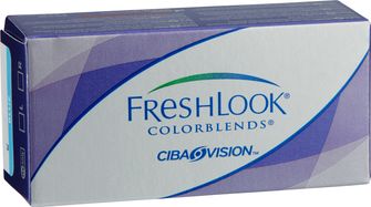 Freshlook Colorblends Färglins blue utan styrka 1 par