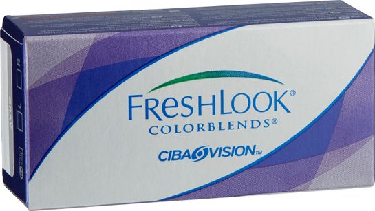 Freshlook Colorblends Färglins gray utan styrka 1 par