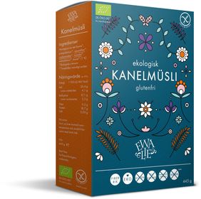 Glutenfri Müslimix Müslimix kanel, 445 gram