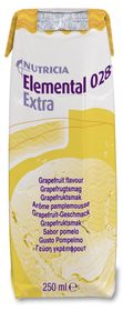 Elemental 028 Extra Liquid dricksfärdigt kosttillägg grapefrukt, 18 x 250 milliliter