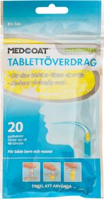Medcoat tablettöverdrag citrussmak, 20 styck