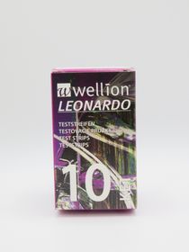 Wellion LEONARDO teststickor för blodketon teststickor för blodketon  Teststicka för mätning av ketoner i blod 10 styck