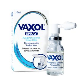 Vaxol Spray Mjukgör och avlägsnar öronvax 10 ml