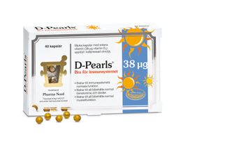 Pharma Nord D-Pearls 38 mcg 40 kapslar