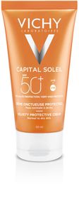 Vichy Capital Soleil Velvety Cream SPF 50+ Solskydd för ansiktet SPF 50 50 ml