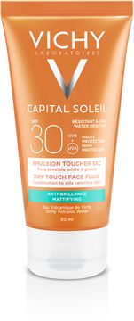 Vichy Capital Soleil Dry Touch Cream SPF 30 Solskydd, 50 ml