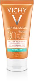 Vichy Capital Soleil Dry Touch Cream SPF 30 Solskydd för ansiktet 50 ml