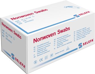 Selefa Nonwoven Swabs Kompress 10 x 10 cm, 150 st