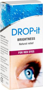 Drop-it Brightness Red eyes ögondroppar Ögondroppar, 10 ml