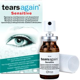 Tearsagain Sensitive Ögonspray, 10 ml