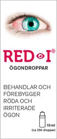 RED-I Ögondroppar Ögondroppar, 10 ml