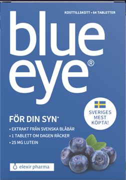 Elexir Pharma Blue Eye Tablett, 64 st