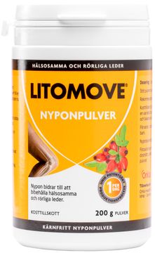 Litomove Nyponpulver Pulver, 200 g