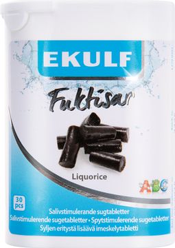 EKULF Fuktisar Liquorice 30 st