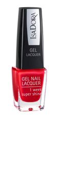 Isadora Gel Nail Lacquer 225 True Red Nagellack