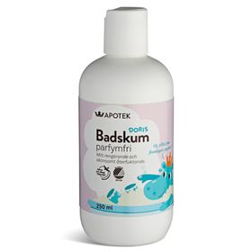 Kronans Apotek Doris Badskum Barn För barn parfymfri 250 ml