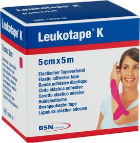 Leukotape K Kinesiotejp Elastisk kinesiotejp 5 cm x 5 m