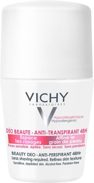 Vichy Beauty Deo Antiperspirant 48h Deodorant, 50 ml